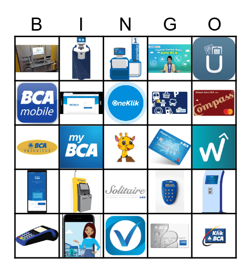 BCA Bingo Card