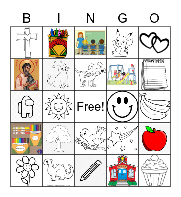 Centering Bingo Card