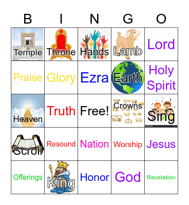 May 9, 2021 Bingo Card