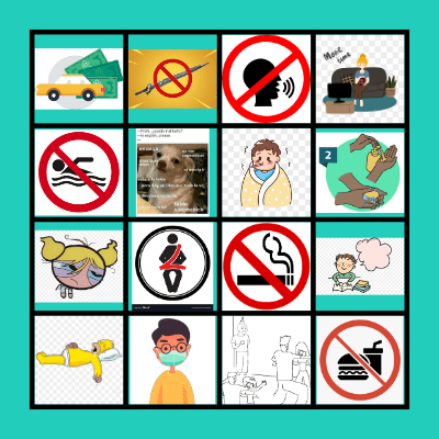 Modal Verbs Bingo Card