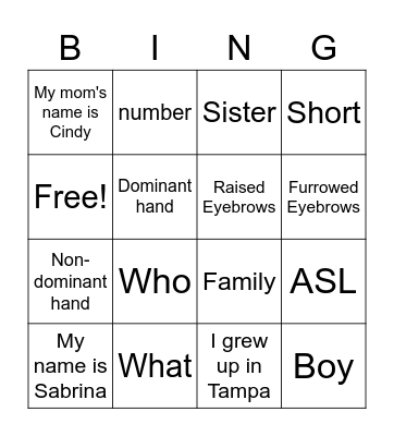 Online Meeting Bingo Card