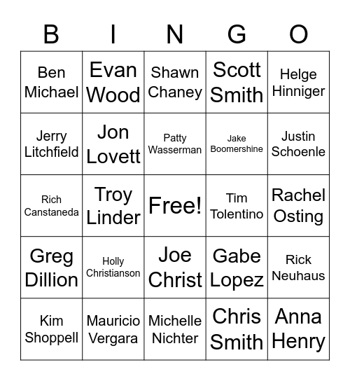 Covid Bingo Card