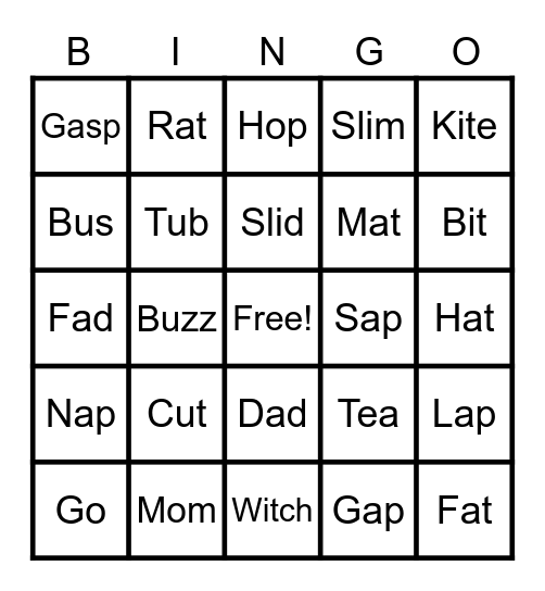 New Spring's Lunch Time Bingo! Bingo Card
