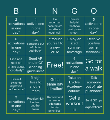May Bingo! Bingo Card
