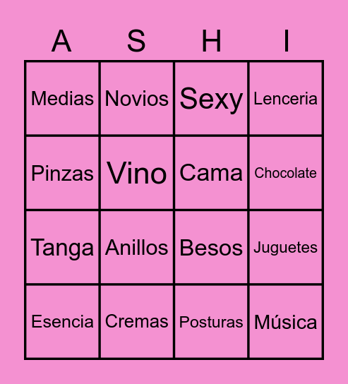 Bachelorette Bingo! 💋 Bingo Card