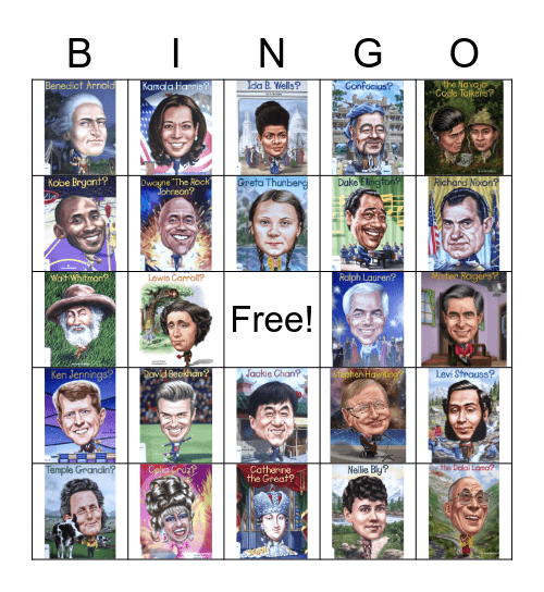 Bio-Bingo Card