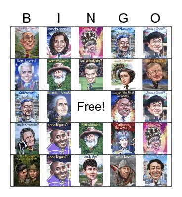 Bio-Bingo Card