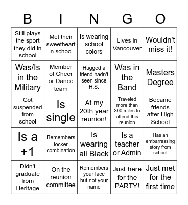 FIND SOMEONE WHO... Bingo Card