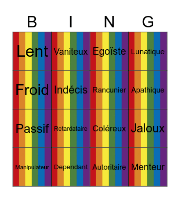 I already hate yall Bingo Card