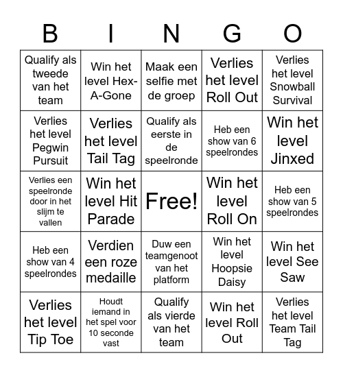 Drunk Guys Bingo Card