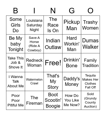 Beefs Misc 4 Bingo Card