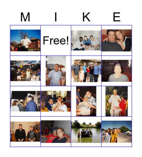 Mike Ballard Bingo Card