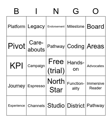 Dysentery Science Education Bingo Card