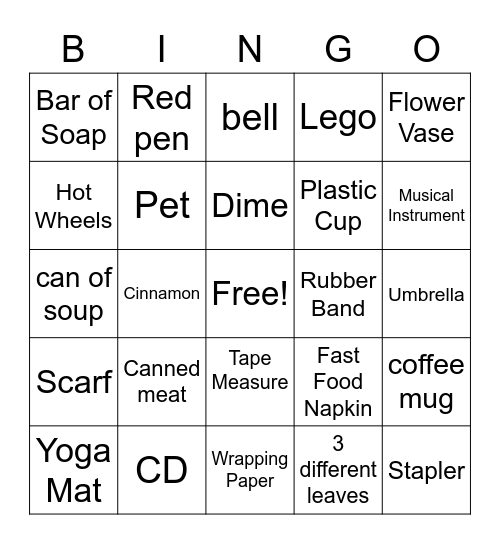 Camp Courage Cabin Bingo 2021! Bingo Card