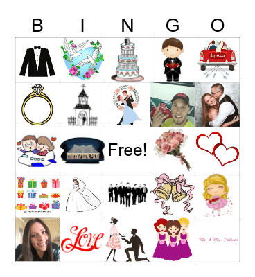 Bridal Bingo! Bingo Card