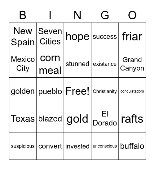 Unit 9 Lesson 6 Bingo Card