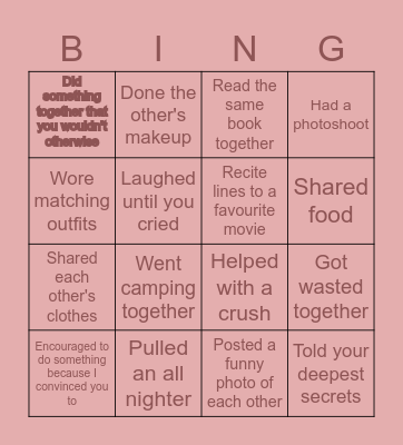 Arpitha's Birthday Bingo! Bingo Card