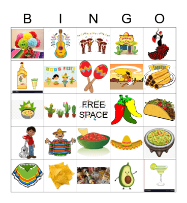 Tenth De Mayo-Double the Fun Bingo Card