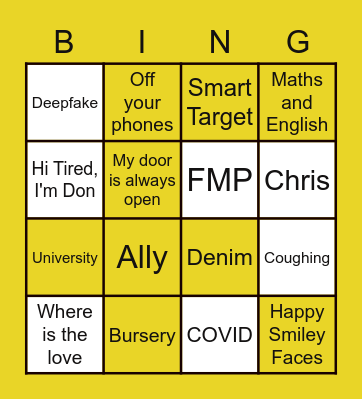 Frosty Temptations Bingo Card