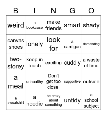 Spotlight 7 Bingo Card