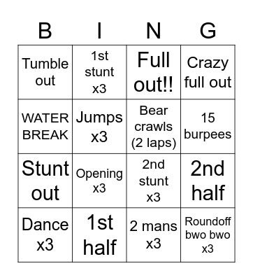 Beach Bash Bingo - Sassy Bingo Card