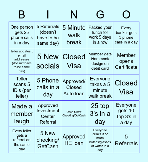 Millfair vs. Ptss Ave Bingo Card