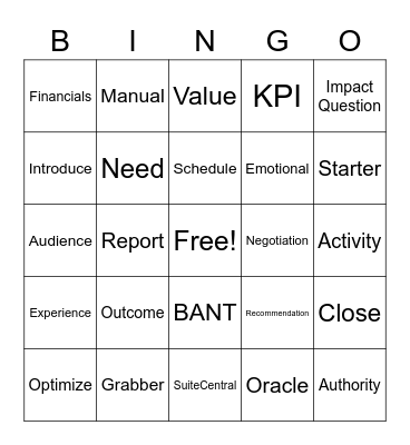 Day 4 Bingo Card