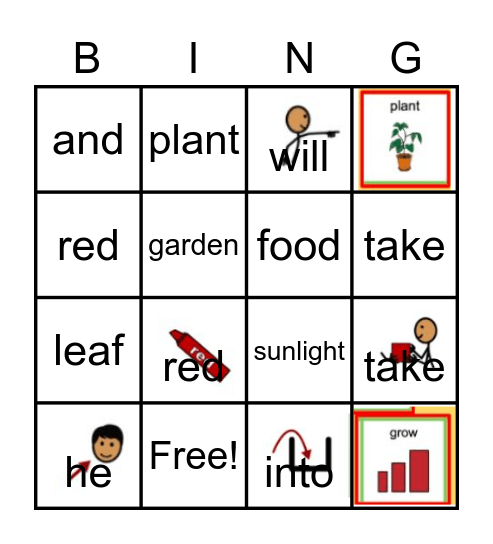 MAY ULS SIGHT WORDS and Vocab Bingo Card