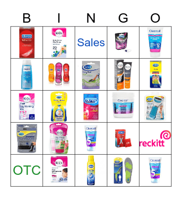 Summer Range Bingo Card