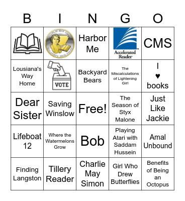 Charlie May Simon Bingo Card