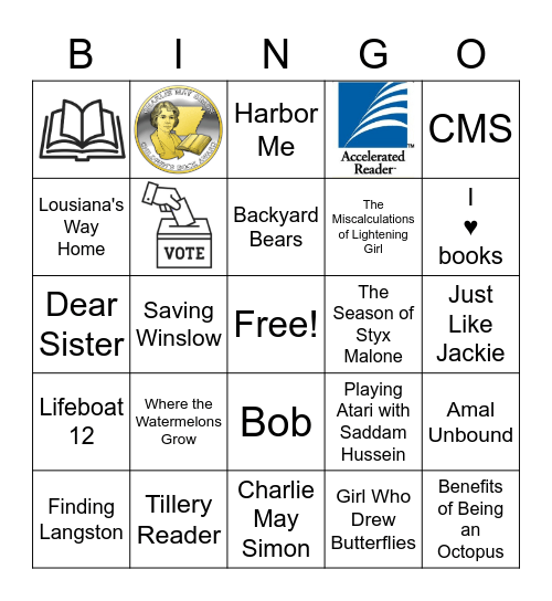 Charlie May Simon Bingo Card