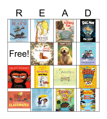 2-3 Library Bingo Card