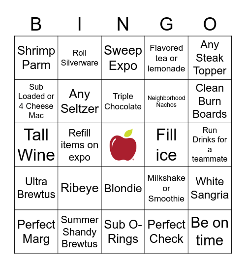 'Bees Bingo! Bingo Card
