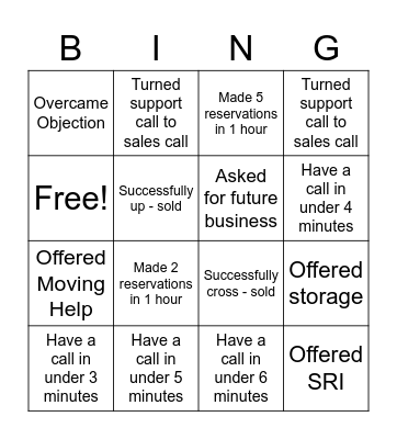 Nail It!!! Bingo Card