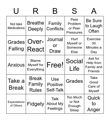 COPYING SKILL BINGO Card