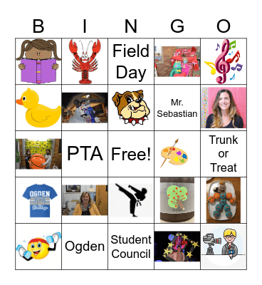 Ogden Bingo Card