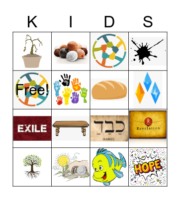 KIDS' CITY BINGO Card