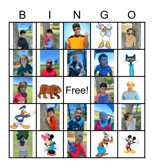 Classroom Bingo Card