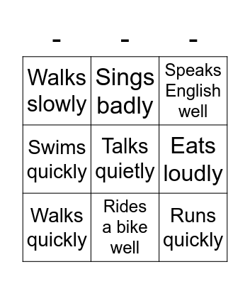 Find Someone Who... Bingo Card