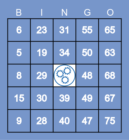 Technische Bedrijfskunde 1 Bingo Card