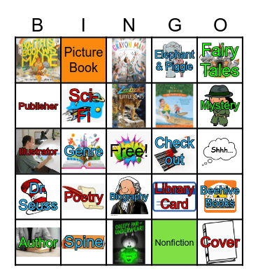 Reader Bingo Card