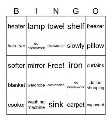 Eyes Open 2 unit 4 Bingo Card