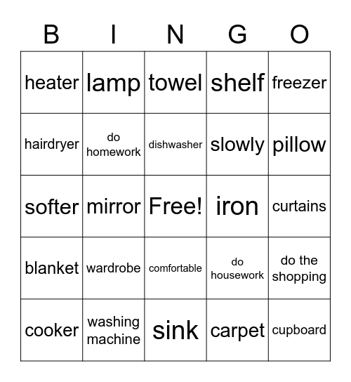 Eyes Open 2 unit 4 Bingo Card