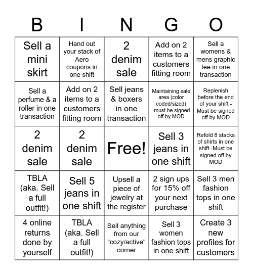 Lucky Duckies Bingo (Jamba Edition) Bingo Card