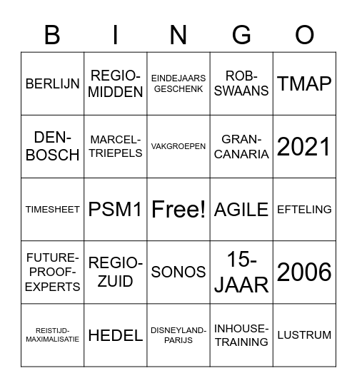 IMMUNE-IT LUSTRUM BINGO Card