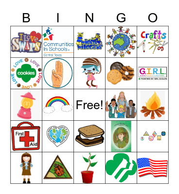 Troop 90156 Bingo Card