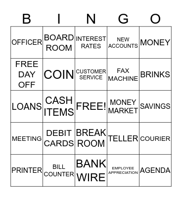 ESCATAWPA FREE DAY OFF BINGO Card