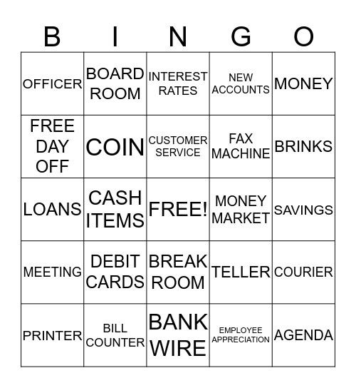 ESCATAWPA FREE DAY OFF BINGO Card