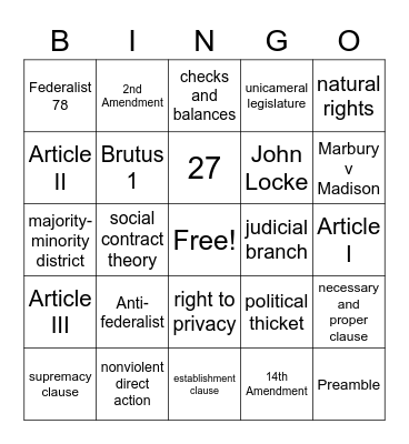 APGoPo Required Docs and Cases Bingo Card