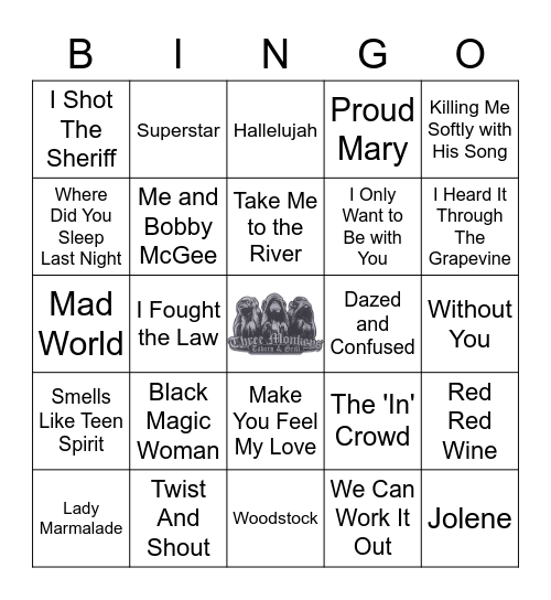 Best Covers Bingo Card